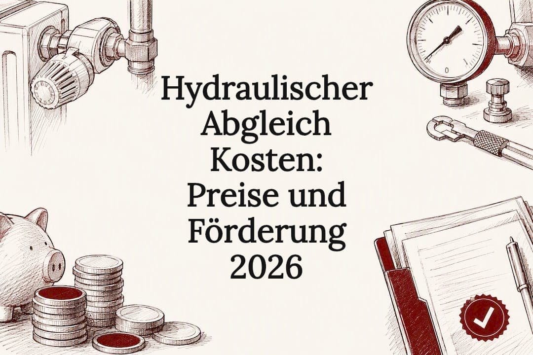 Hydraulischer Abgleich Kosten: Preise und Förderung 2026